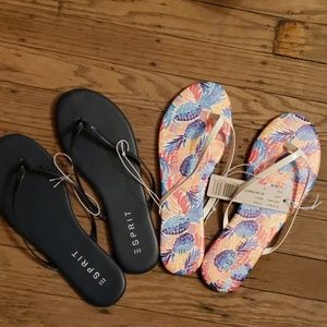 Spirit flip flops twin pack